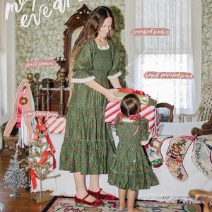 Ivy City Co Eve dress with Celeste Clark